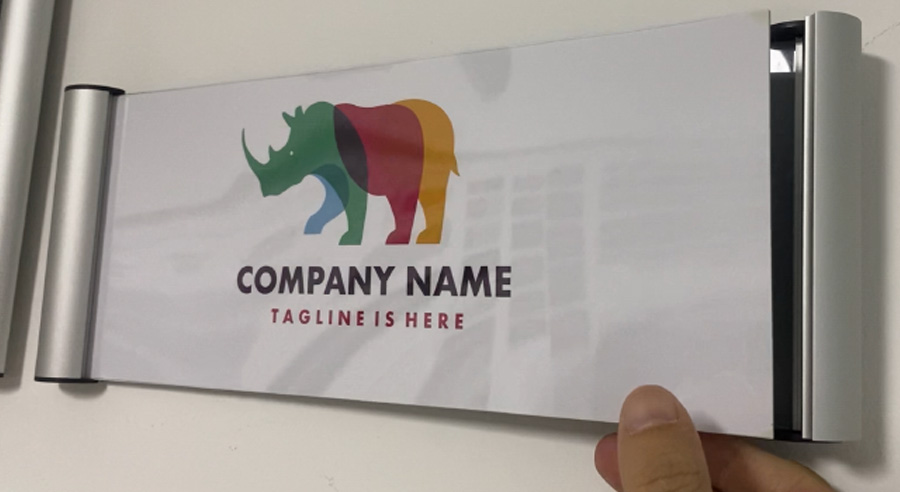 Aluminium Snap Sign - Davis Materialworks