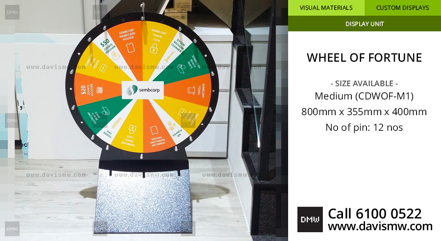 Wheel Of Fortune - Medium - Davis Materialworks