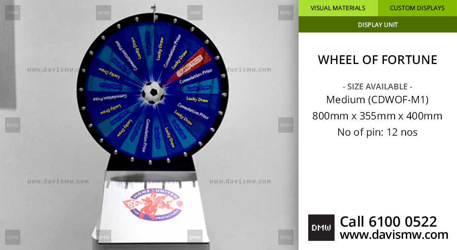 Wheel Of Fortune - Medium - Davis Materialworks