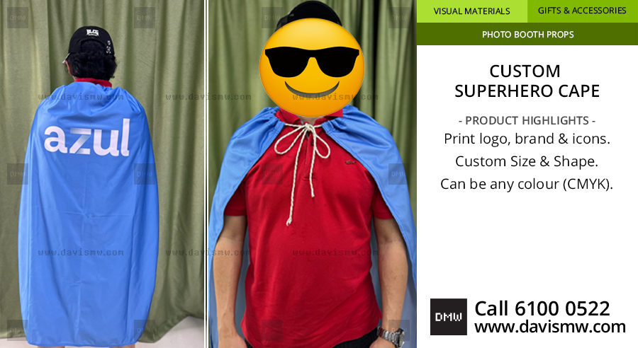 Custom Superhero Cape - Davis Materialworks