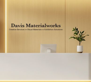 Visual Design - Office Reception - Davis Materialworks