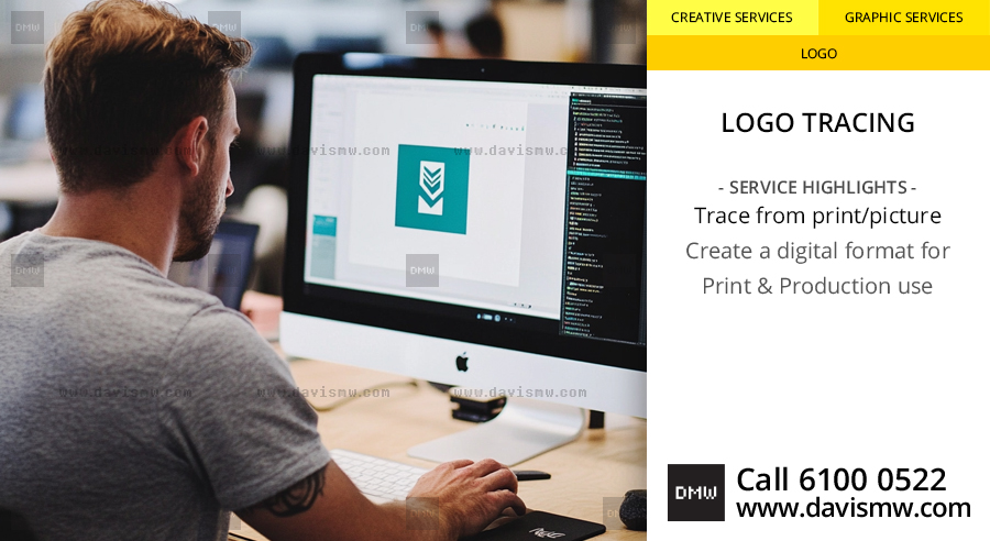 Logo Tracing - Davis Materialworks