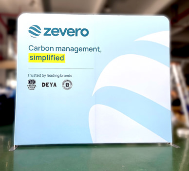 Zevero Tension Backdrop - 3m x 2.5m - Davis Materialworks
