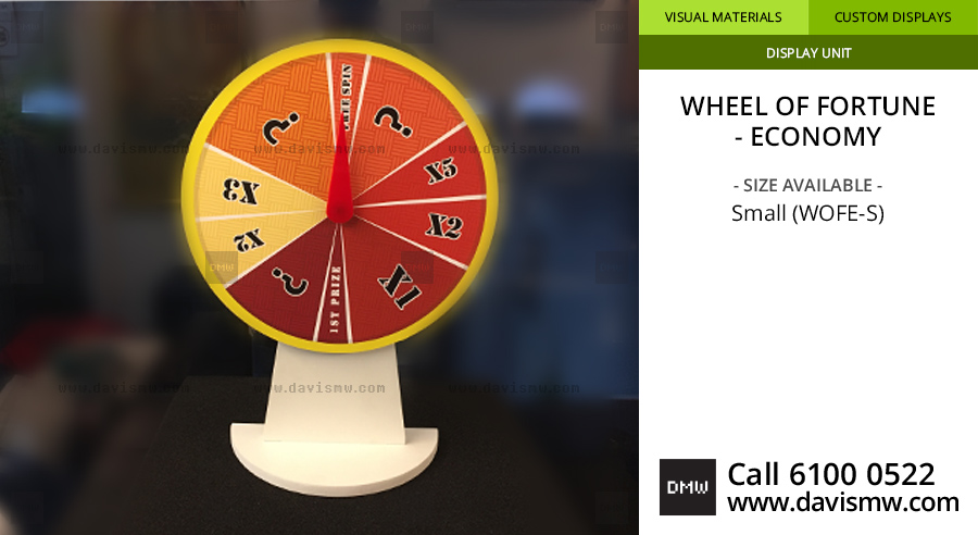 Wheel Of Fortune - Economy - Small - Davis Materialworks