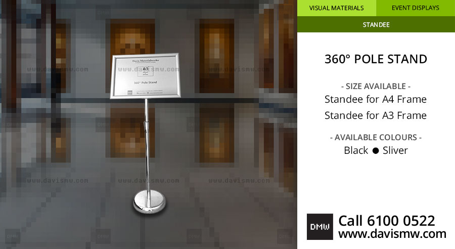  360° Pole Stand - Davis Materialworks