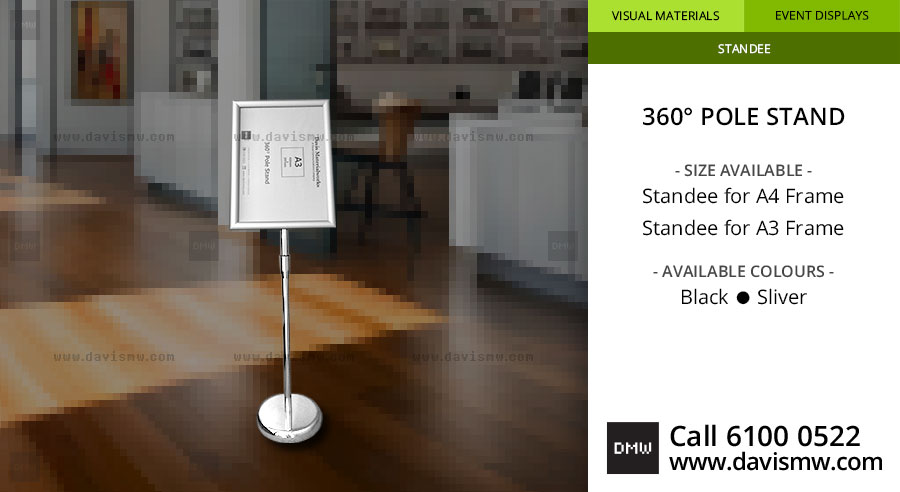  360° Pole Stand - Davis Materialworks